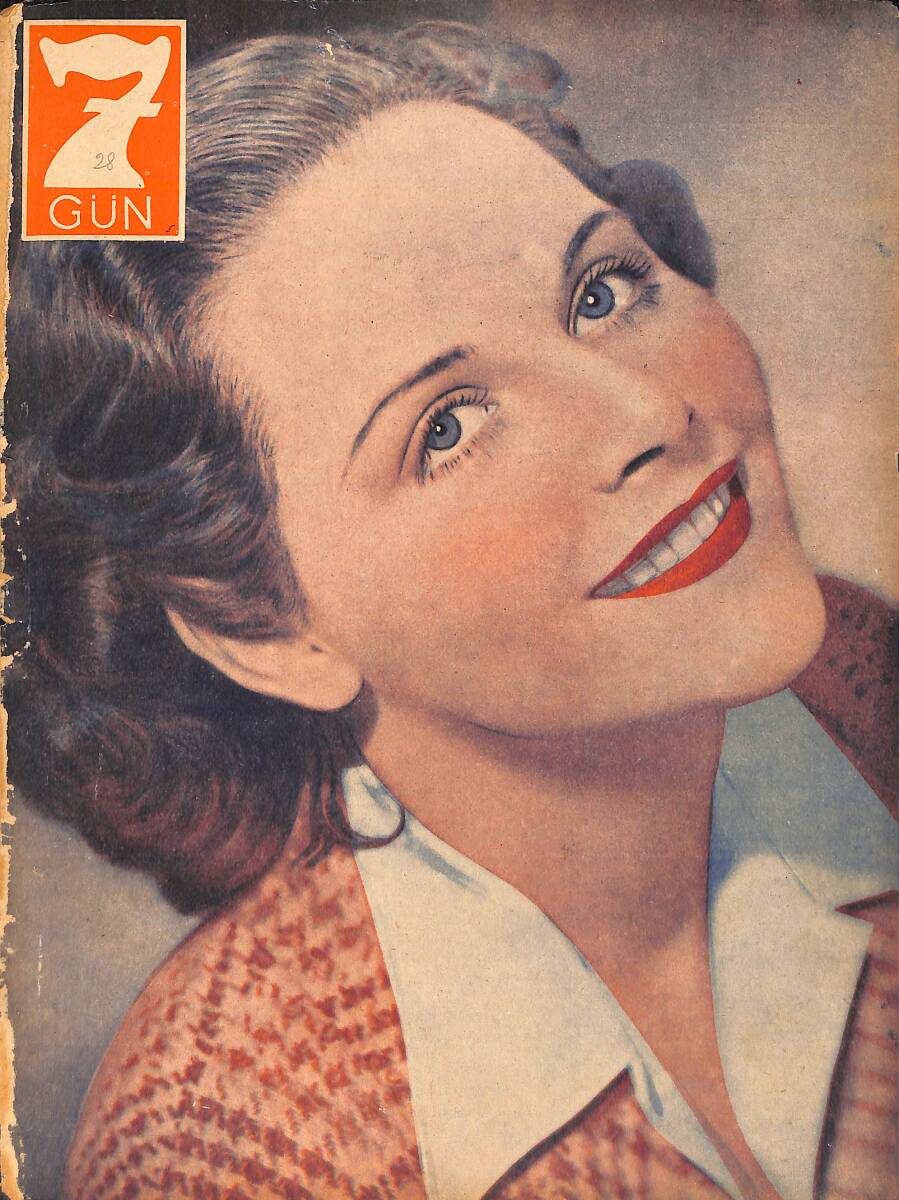 Yedigün Dergisi 19 Nisan 1943 No.528 - İtalya'nın Nazik Durumu - Hikmet Feridun Es - Ragıp Şevki - Behçet Kemal Çağlar - Tevfik Tuğrul NDR93618 - 1