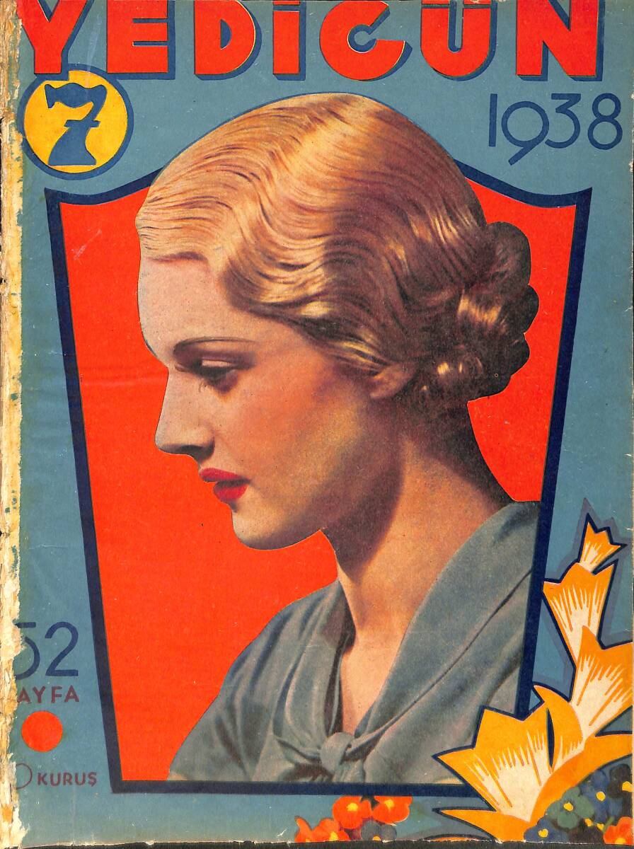 Yedigün Dergisi 1938 No: 251 - Sadri Ertem - Hüseyin Cahit Yalçın NDR98835 - 1