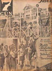 Yedigün Dergisi 2 Ağustos 1933 No.21 - Peyami Safa - Sadri Etem - Greta Garbo - Brigitte Helm - Anny Ondra NDR95694 - Gökçekoleksiyon