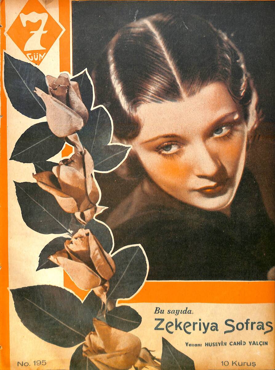 Yedigün Dergisi 2 Aralık 1936 No.195 - Zekeriya Sofras - Pendik Bakteriyoloji Hanesinin Müdürü Şefik Kolaylı - Yıldırım Traş Bıçağı Reklamı NDR95099 - 1