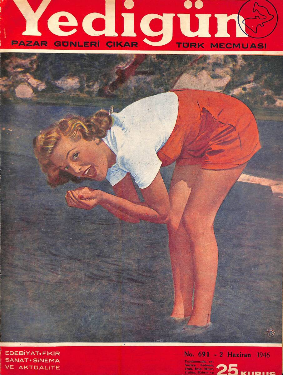 Yedigün Dergisi 2 Haziran 1946 Sayı 691 - Yunanistan'ı Kimler İdare Ediyor - İngiliz Kral Ve Kraliçesi Sık Sık Okulları Ziyaret Ediyor NDR94628 - 1