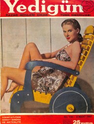 Yedigün Dergisi 2 Mart 1947 No.730 - Yunan İç Harbi - Bedri Eser - Cary Grant - Sait Faik - Arap Birliği - Cehdi Şahingiray NDR93660 - Gökçekoleksiyon