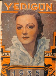Yedigün Dergisi 2 Ocak 1935 No.95 - Hüseyin Cahit - Malta Adası - Ev Kadını Yetiştiren Ocak - E. Ekrem Talu - Ahmet Refik Altınay NDR93575 - Gökçekoleksiyon
