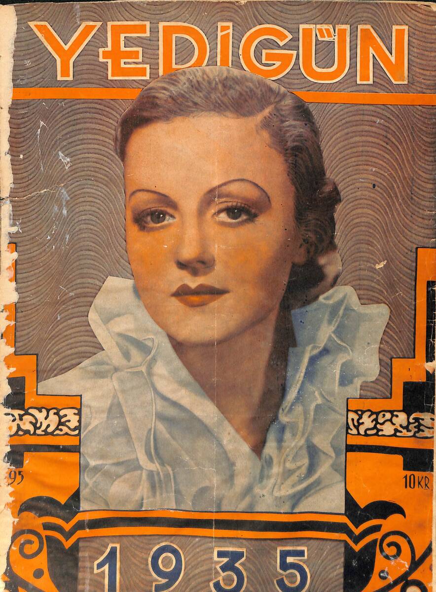 Yedigün Dergisi 2 Ocak 1935 No.95 - Hüseyin Cahit - Malta Adası - Ev Kadını Yetiştiren Ocak - E. Ekrem Talu - Ahmet Refik Altınay NDR93575 - 1