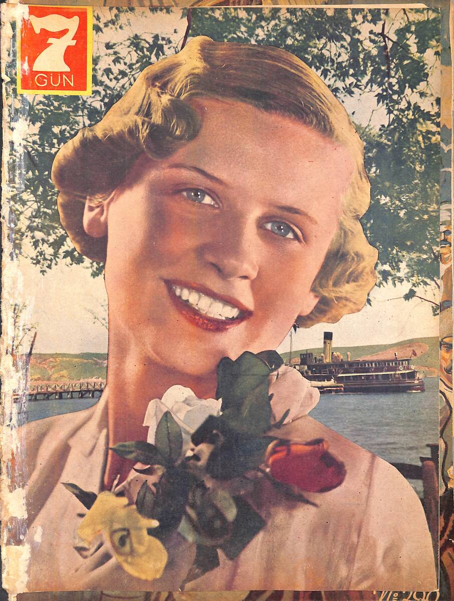 Yedigün Dergisi 20 Eylül 1938 Sayı 289 - Hikmet Feridun Beyaz Perdenin Kahkaha Kuralları Lorel Ve Hardi'nin Arasında NDR94637 - 1
