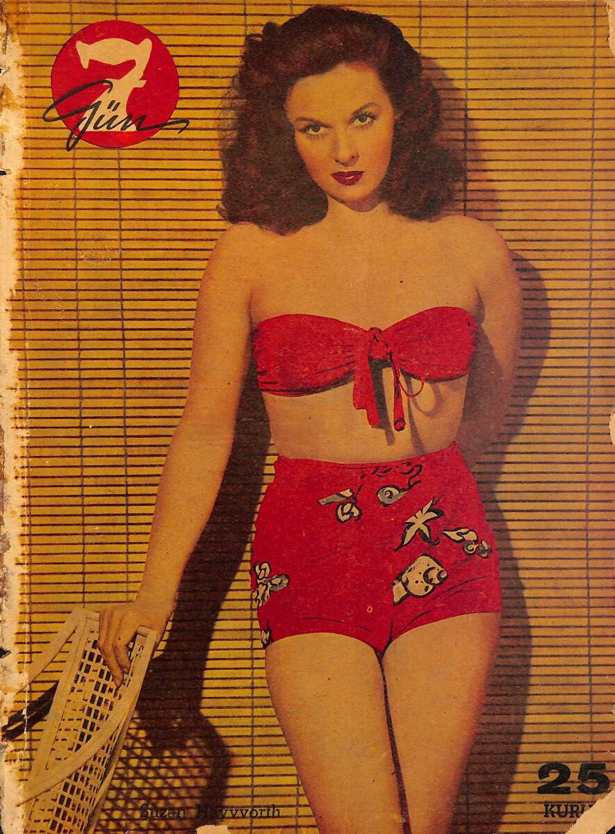 Yedigün Dergisi 20 Mart 1948 Sayı : 1 - Kara Melek Çizgi Roman NDR98354 - 1