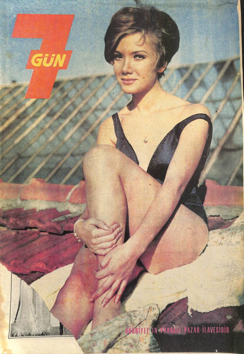 Yedigün Dergisi 20 Nisan 1969 Sayı: 21 - Sezer Güvenirgil - Sevda Ferdağ - Alpaslan Türkeş - Tunç Oral NDR93343 - 1