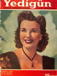 Yedigün Dergisi 20 Ocak 1946 No.672 - Londra'da Konferans Toplantısı - Hikmet Feridun Es - Ginger Rogers - Nancy Kelli - Maureen O'Hara NDR93531 - Gökçekoleksiyon