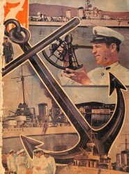 Yedigün Dergisi 21 Ağustos 1935 No.128 - Muza Memuru Talat - Faruk Nafiz Çamlıbel - Taha Toros - Hikmet Feridun Es NDR95442 - Gökçekoleksiyon