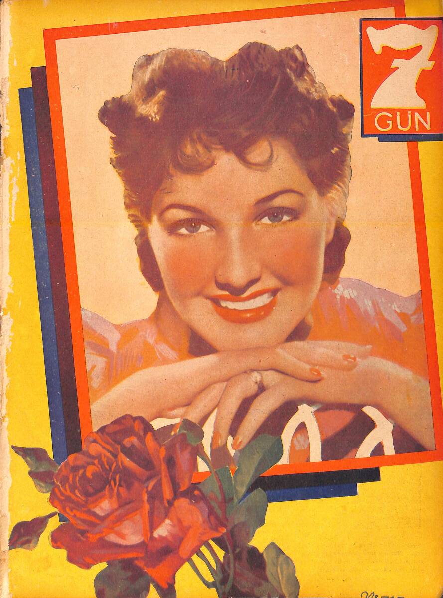 Yedigün Dergisi 21 Mart 1939 No.315 - Hüseyin Cahit Yalçın - Reşat Nuri Güntekin - Mısır Kralının Hemşiresi Prenses Fevziye NDR95380 - 1