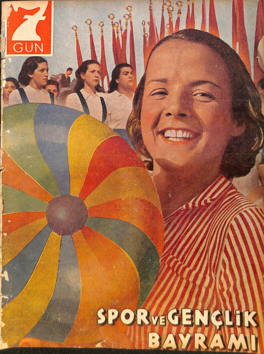 Yedigün Dergisi 21 Mayıs 1940 No.376 - Spor ve Gençlik Bayramı - Emin Bülent Serdaroğlu NDR95083 - 1