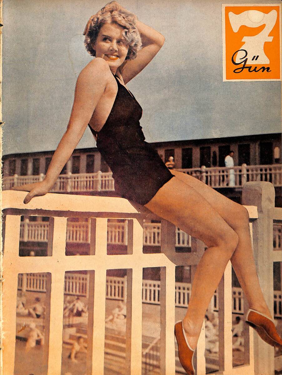 Yedigün Dergisi 21 Temmuz 1937 No.228 Cilt: 9 - Türk Prensleri Ve Prensesleri - Çelik Ciğerli Adam - Eski Hastalıklar NDR93463 - 1