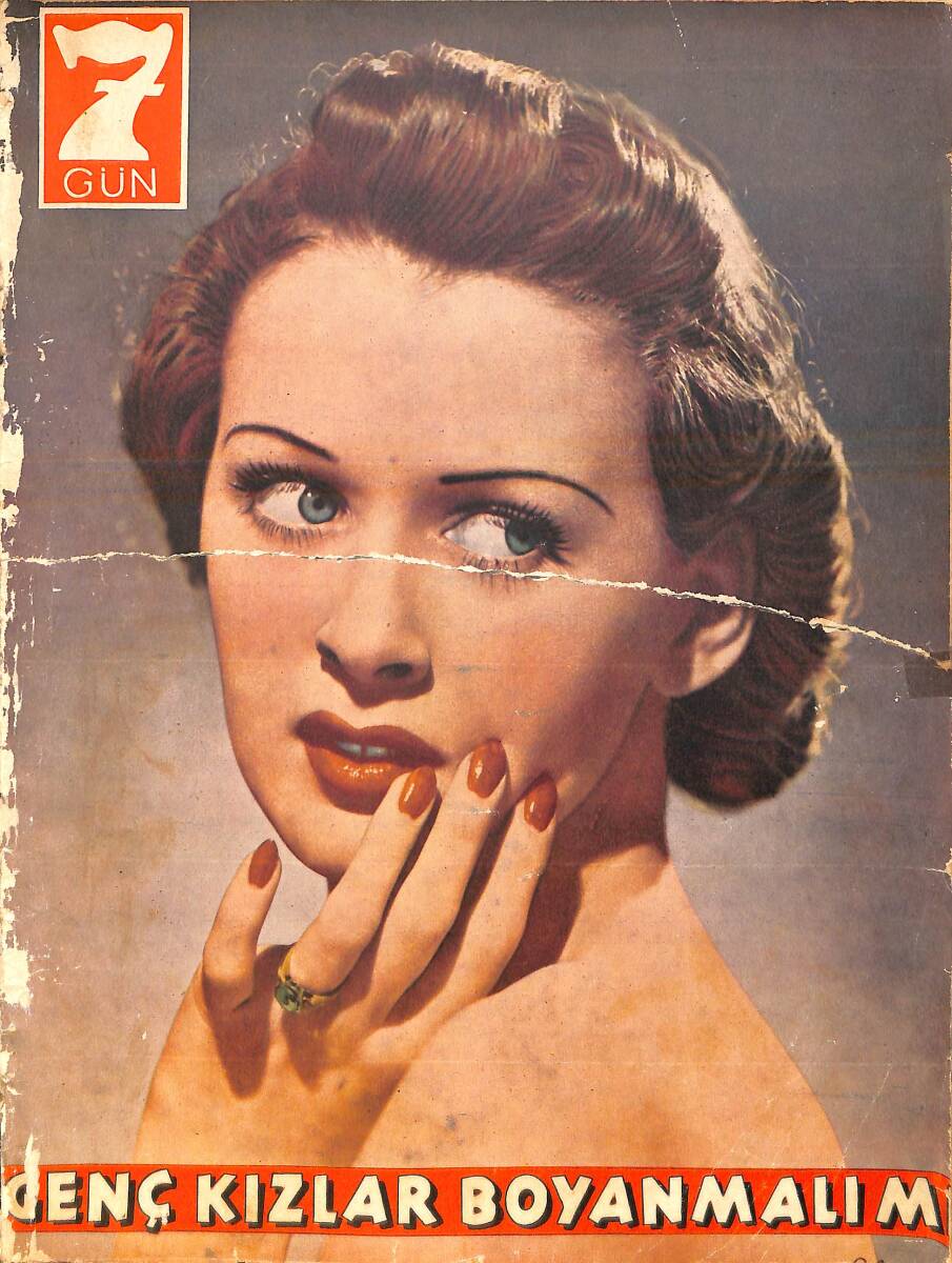 Yedigün Dergisi 22 Ağustos 1940 No.337 - Ticaret Vekili Cezmi Erçin - Gazeteci Server İskit - Newyork Dünya Sergisi NDR95094 - 1