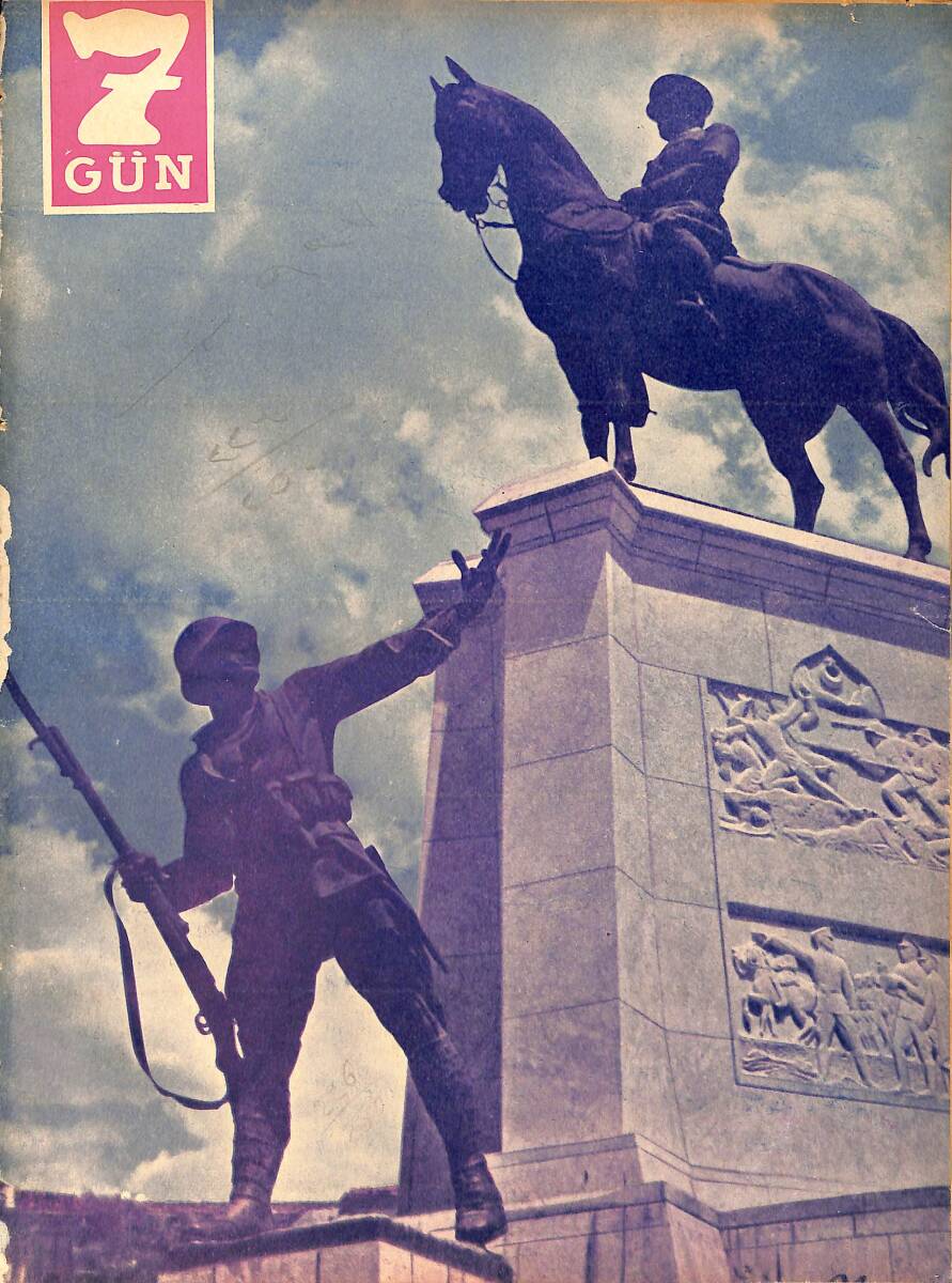 Yedigün Dergisi 22 Birinci Kanun 1937 No.250 Cilt: 10 - Balık Dili - Gazeteciyi Vuran Kadın - Mösyö Caillaux, Madam Caillaux - Üsküdar Ne Alemde NDR93405 - 1