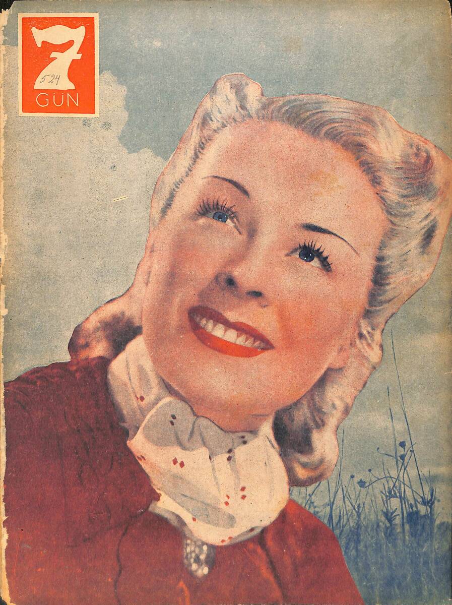 Yedigün Dergisi 22 Mart 1943 No.524 - Hüseyin Cahit Yalçın - İbrahim Alaettin Gövsa - Tevfik Tuğrul - Kemal M. Altınkaya NDR93614 - 1
