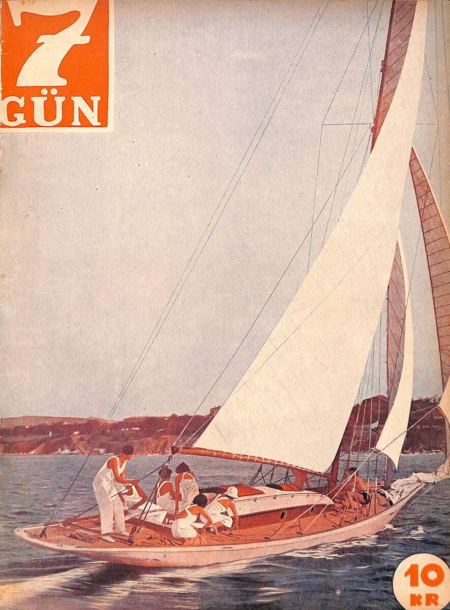 Yedigün Dergisi 23 Ağustos 1933 No.24 - İstanbul'un Kaybolan Tipleri 