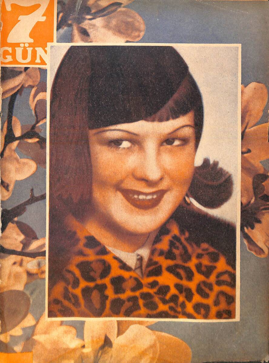 Yedigün Dergisi 23 Aralık 1936 No.198 - Yunan Kralı S. M. Jorj - Hürriyet Aşkına Tahtını Bırakan İsveç Kraliçesi Kristin NDR95096 - 1