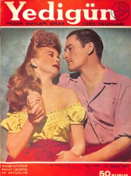 Yedigün Dergisi 23 Kasım 1947 No.768 - Kapak: Ida Lupino ve Errol Flynn - Salih Omurtak - Hikmet Feridun Es - Rakım Çalapala - Ferdi Tuğman NDR93560 - Gökçekoleksiyon