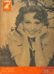 Yedigün Dergisi 23 Mart 1942 No.472 - İran Kraliçesi 