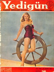 Yedigün Dergisi 23 Mart 1947 No.733 - Kapak: Rita Hayworth 