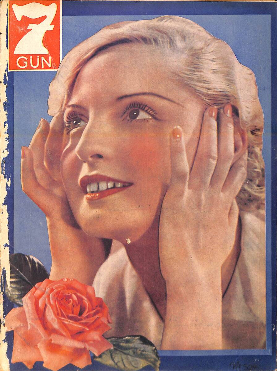Yedigün Dergisi 23 Mayıs 1939 No.324 - İran Veliahdı Prens Şahpur ve Mısır Prensesi Fevziye'nin Evlenme Merasimi NDR95371 - 1