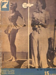 Yedigün Dergisi 23 Şubat 1942 No.468 - Talihsiz Fransız Gemileri - Kemal M. Altınkaya - Hikmet Feridun Es NDR95134 - Gökçekoleksiyon