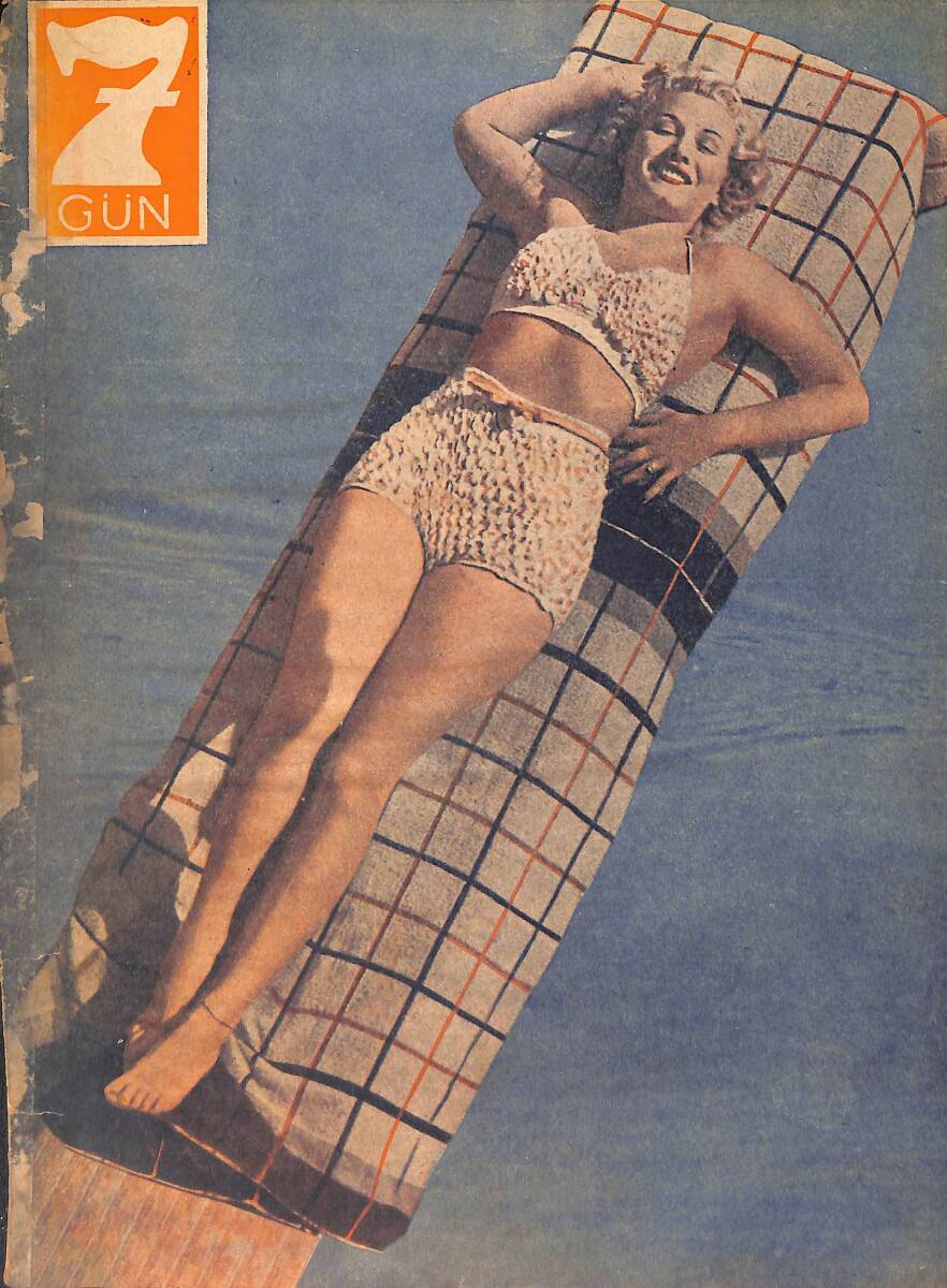 Yedigün Dergisi 24 Ağustos 1942 No.494 - Şükrü Kaya - Hikmet Feridun Es - Şemsettin Kutlu - Dr. Nuri Ömer Ergene - İbrahim Alaeetin Gövsa NDR93551 - 1