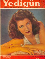 Yedigün Dergisi 24 Aralık 1944 No.616 - Abdal Hanın Zekası - İnsan Sarrafları 