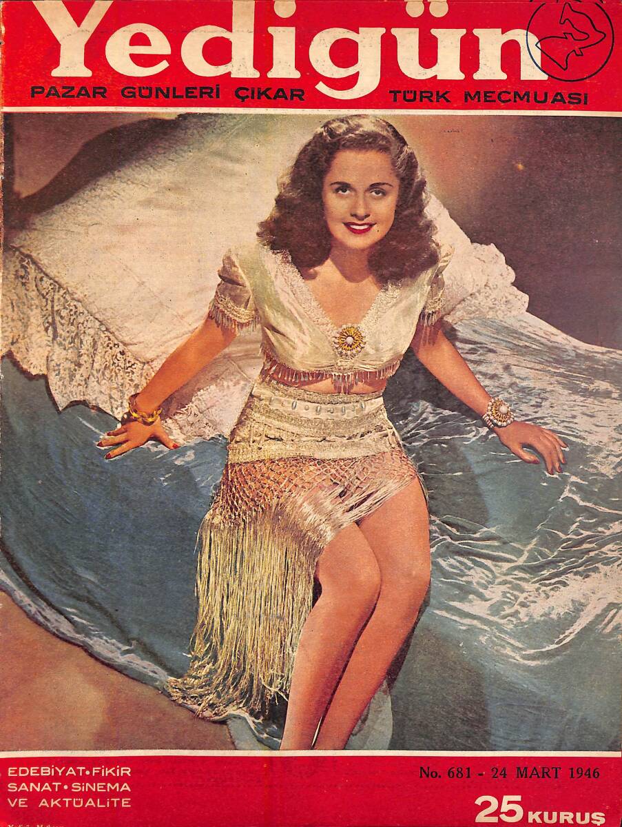 Yedigün Dergisi 24 Mart 1946 Sayı 681 - Çörçil Ressam - İflas Eden Bir İdeoloji NDR94619 - 1