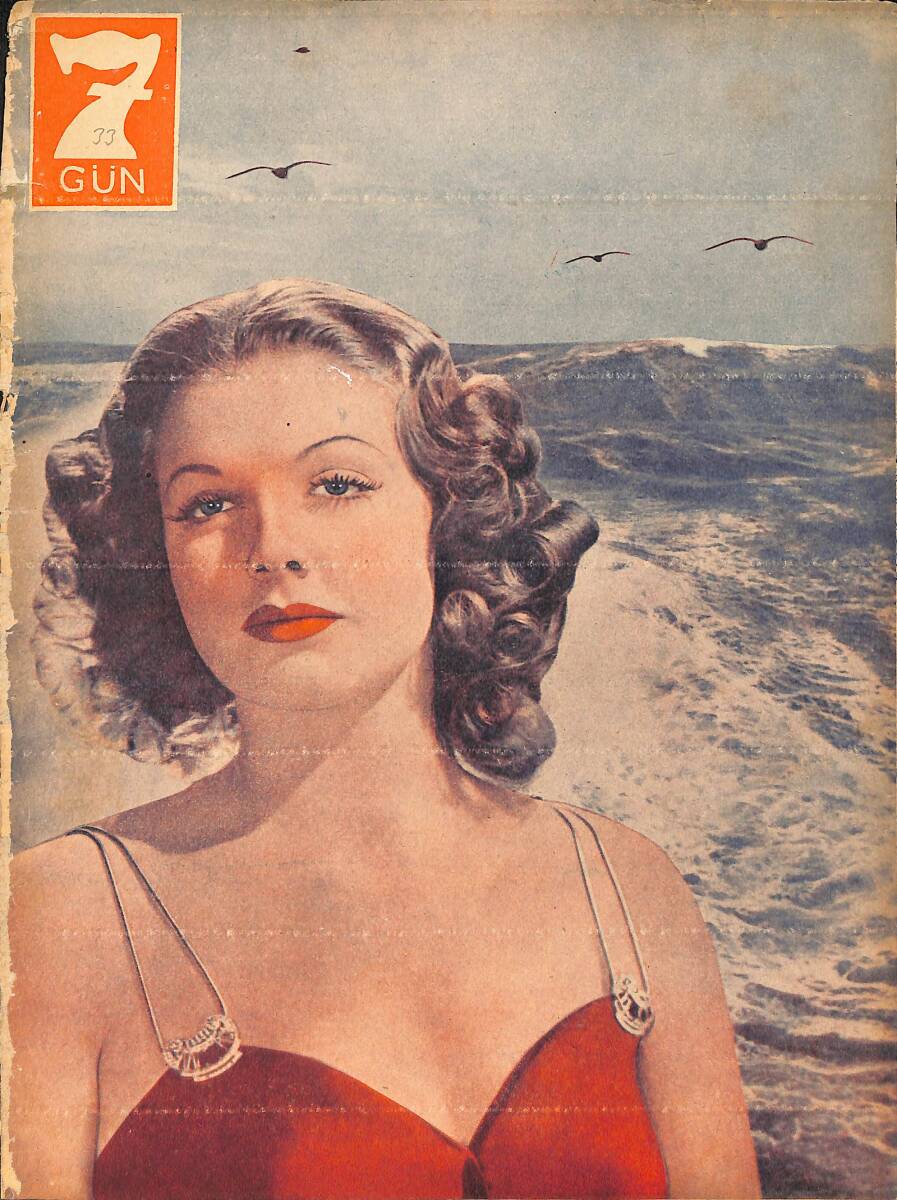 Yedigün Dergisi 24 Mayıs 1943 No.533 - Akdeniz Hakimiyeti - Hüseyin Cahit Yalçın - Tevfik Tuğrul - Nizamettin Nazif - Faruk Nafiz Çamlıbel NDR93623 - 1