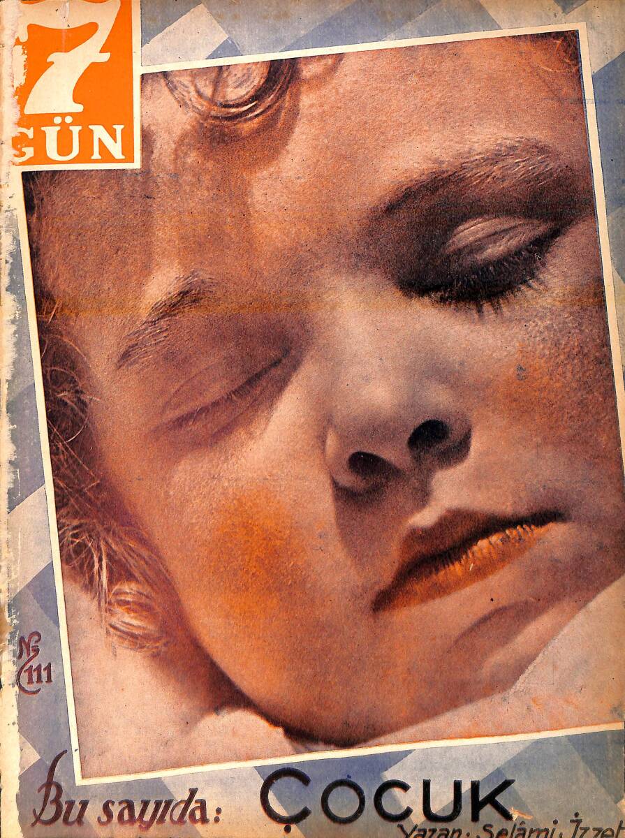 Yedigün Dergisi 24 Nisan 1935 No.111 - Ulusal Mimari Resim Sergisi - Hüseyin Cahit Yalçın - Hikmet Feridun Es - Dr. Mahmut Şemsi NDR95408 - 1