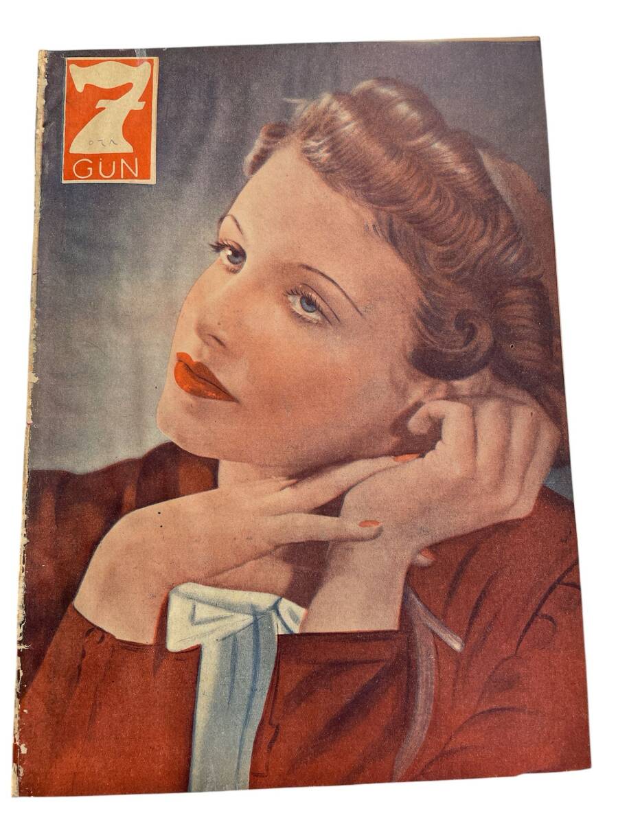 Yedigün Dergisi 24 Ocak 1944 No.568 - Kemal M. Altınkaya - Faruk Nafiz Çamlıbel - Sadun Galip Savcı - Dr Nuri Ömer Ergene NDR95673 - 1