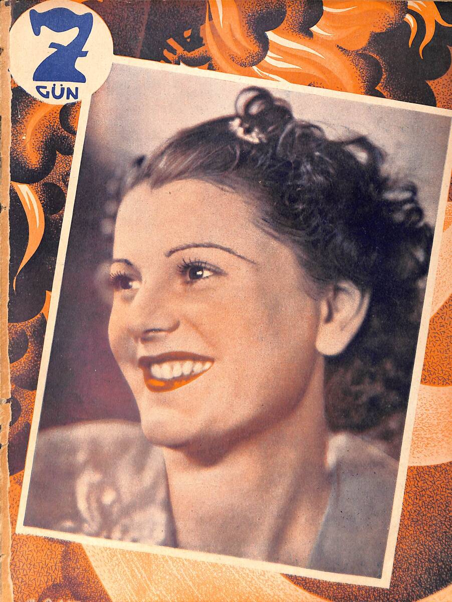 Yedigün Dergisi 24 Şubat 1937 No.207 - Hüseyin Cahit Yalçın - Mahmut Yesari - Deniz Gedikli Mektebi - Kemal Tahit Tipi NDR95682 - 1