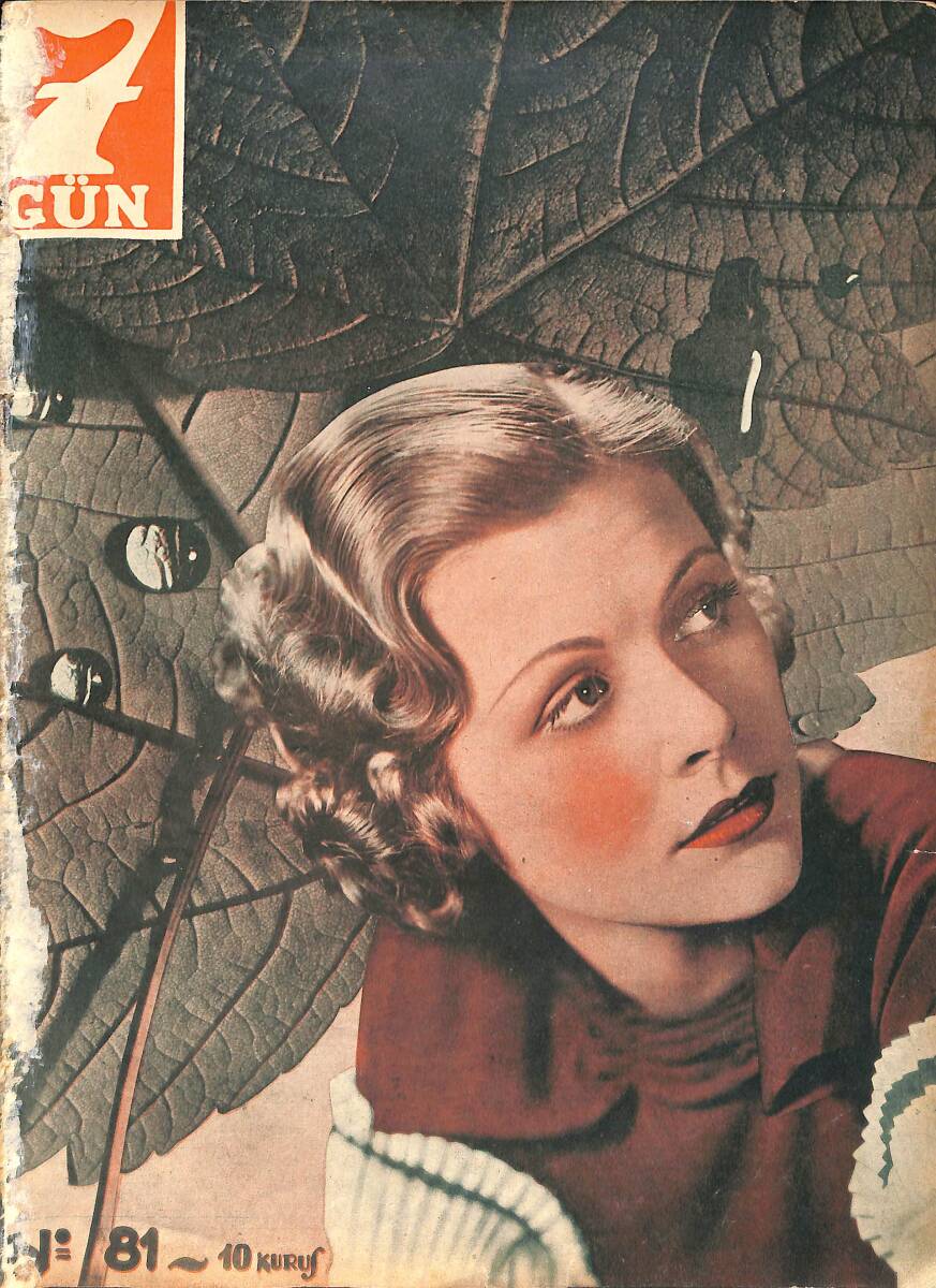 Yedigün Dergisi 26 Eylül 1934 No.81 - Üsküdar'dan Kadıköy'e Giden 8 Numaralı İlk Araba - Necmeddin Sahir Bey - Cemal Paşa - Edirne Kapısının İncisi NDR93729 - 1