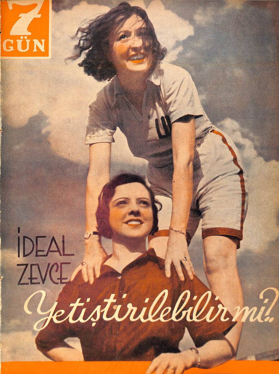 Yedigün Dergisi 26 Mayıs 1937 No.220 Cilt: 9 - M. Turhan Tan - Hava Faciasının Son Resimleri - Eski Hastalıklar NDR93471 - 1