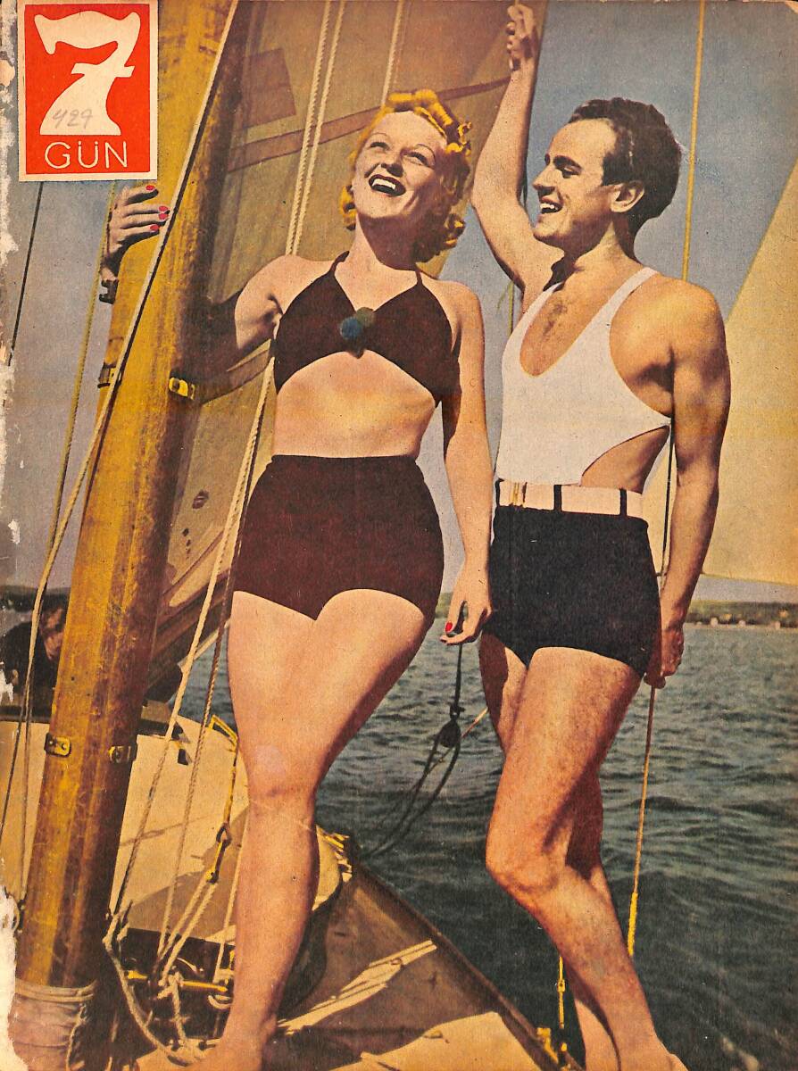 Yedigün Dergisi 26 Mayıs 1941 No.429 - Afrika'da Harp - Tevfik Tuğrul - Vahdet Gültekin - Selim Nüzhet Gerçek NDR95436 - 1