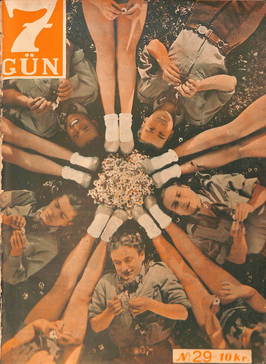 Yedigün Dergisi 27 Eylül 1933 No.29 - Kafasına Bıçak Sokan Adam 