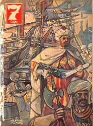 Yedigün Dergisi 27 Eylül 1938 Sayı 290 - Hollywood'un Romanı: Hikmet Feridun - Barbaros Ve Preveze Muhaberesi NDR94638 - Gökçekoleksiyon