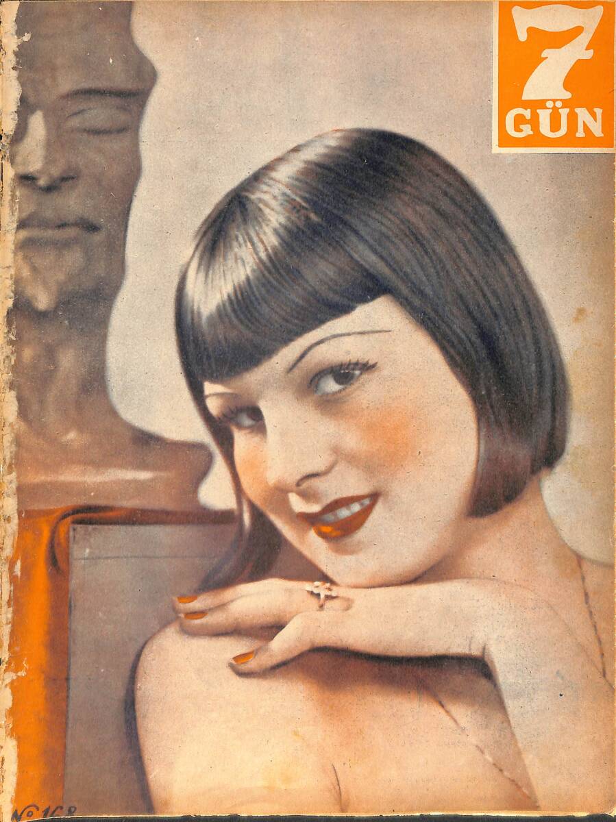 Yedigün Dergisi 27 Mayıs 1936 No.168 Cilt: 7 - Fransa'da Yeni Seçim - Macaristan'da Kaplıca Hayatı - Şarlo İstanbul'da - İsmail Hakkı Paşa NDR93436 - 1