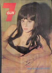 Yedigün Dergisi 27 Nisan 1969 Sayı: 22 - Bülent Ecevit - Rahşan Ecevit - Seher Şeniz - Aysel Tanju - Martha Hyer NDR93323 - Gökçekoleksiyon