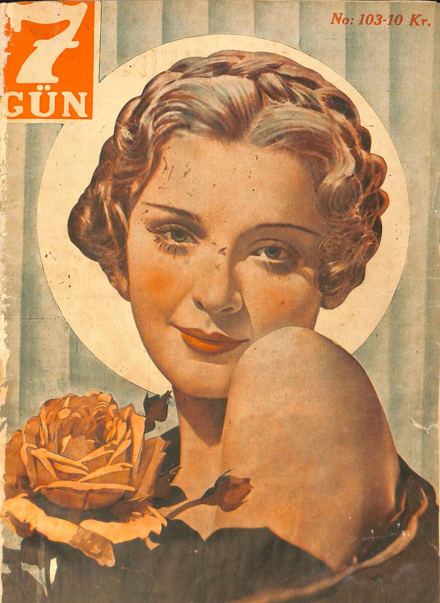 Yedigün Dergisi 27 Şubat 1935 No.103 - Nurullah Ataç - Ömer Rıza - Hüseyin Cahit Yalçın - Parisli Aibravn - Ahemt Refik - İstanbul'un Ekmek Derdi NDR93583 - 1