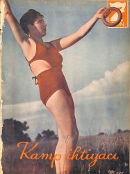 Yedigün Dergisi 28 Haziran 1938 No.277 Cilt: 11 - Kahraman Tayyarecimiz 