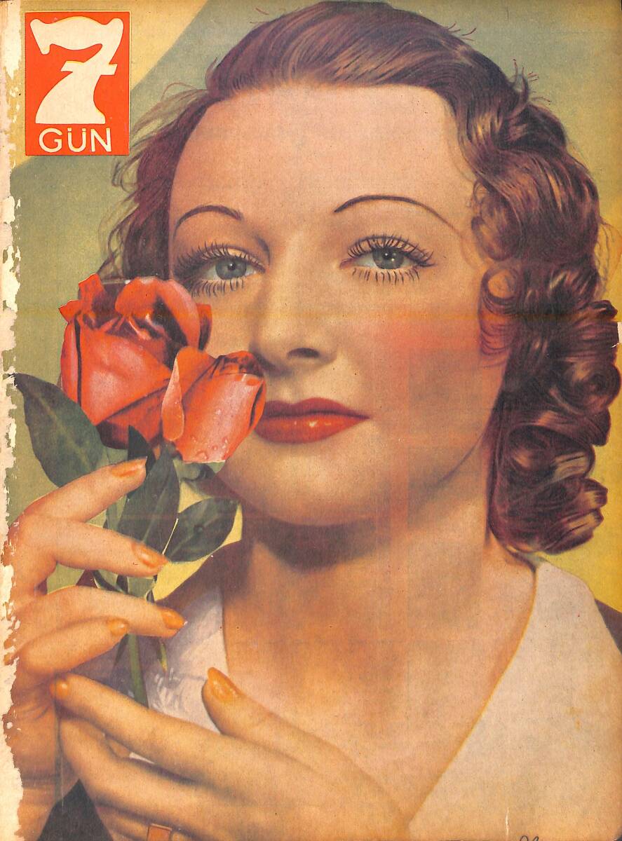Yedigün Dergisi 28 Mart 1939 No.316 - Yakın Şarkta Çöl - Hüseyin Cahit Yalçın - Reşat Nuri Güntekin - Halide Edip Aramızda NDR95379 - 1