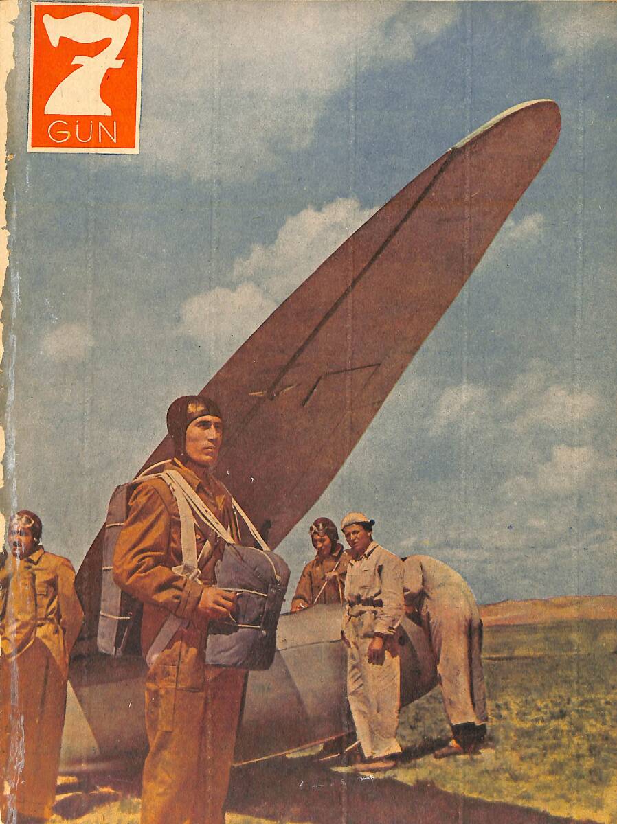 Yedigün Dergisi 28 Nisan 1941 No.425 - Harbin Nüfusa Tesiri - Naum Tiyatrosu - İzzet Melih Devrim - İbrahim Alaettin Gövsa - Tevfik Tuğrul NDR93710 - 1