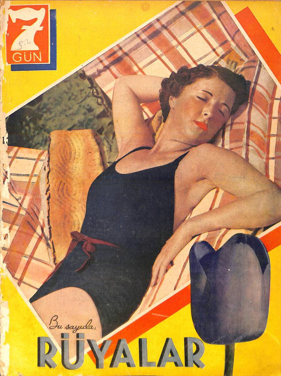 Yedigün Dergisi 28 Şubat 1939 No.312 - Atina'nın Yeşil Haftası - Hüseyin Cahit Yalçın - Amasya Müverrihi Hüsamettin Yasar NDR95095 - 1