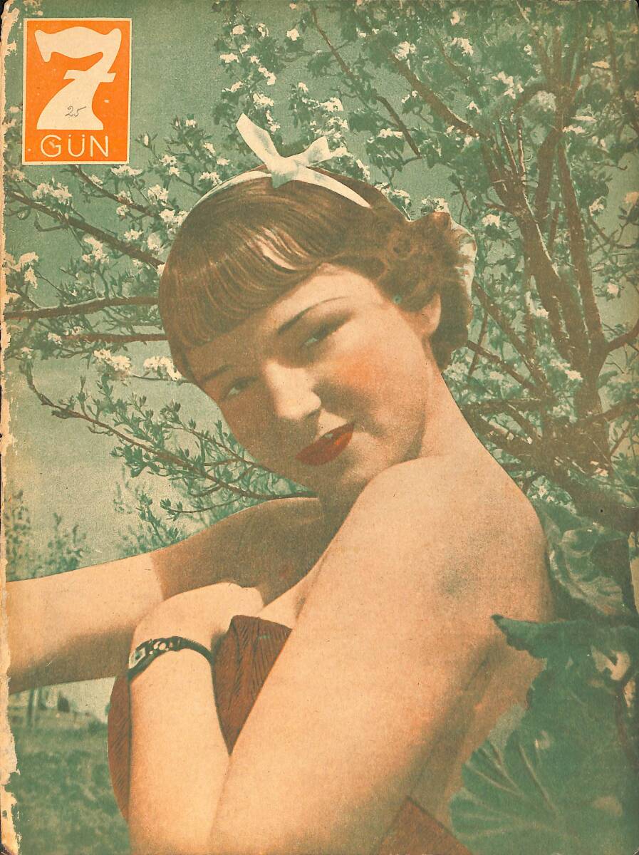 Yedigün Dergisi 29 Mart 1943 No.525 - Baraj Balonları - DR. Nuri Ömer Ergene - Ercüment Ekrem Talu - Behçet Kemal Çağlar - Hikmet Feridun Es NDR93615 - 1