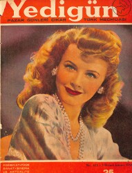 Yedigün Dergisi 3 Aralık 1944 No.613 - Bu Harbi Çıkaran Elleri 