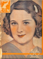 Yedigün Dergisi 3 Haziran 1936 No.169 Cilt: 7 - Felsefe Ve Ruhiyat Dünyasından Freud 80 Yaşında NDR93435 - Gökçekoleksiyon