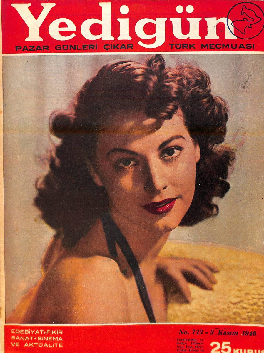 Yedigün Dergisi 3 Kasım 1946 No.713 - Birleşik Milletler Toplantısı - İbrahim Alaettin Gövsa - Cemil Cahit Cem - Cehdi Şahingiray NDR95424 - 1