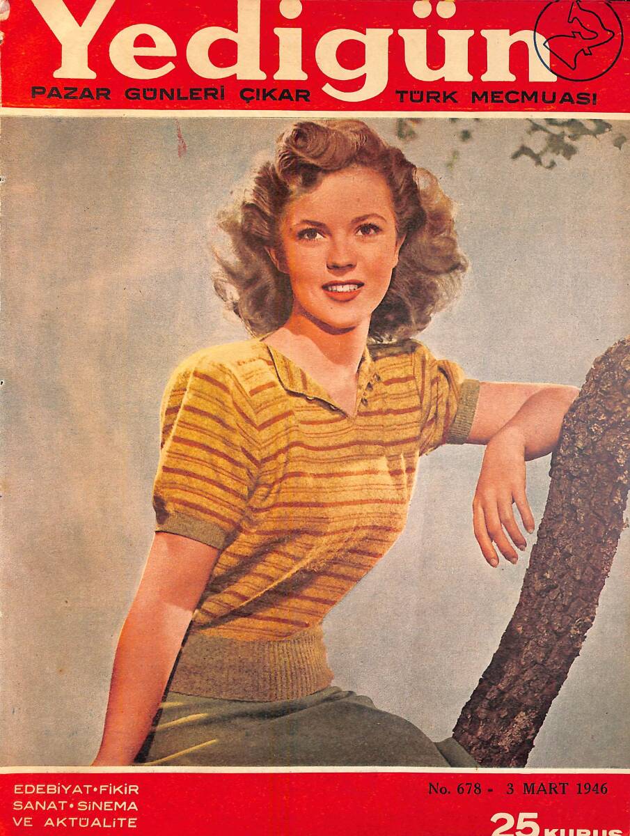 Yedigün Dergisi 3 Mart 1946 Sayı 678 - Kadın Denen Meçhul - Doğacak Çocuğunuz Nasıl Olacak NDR94616 - 1